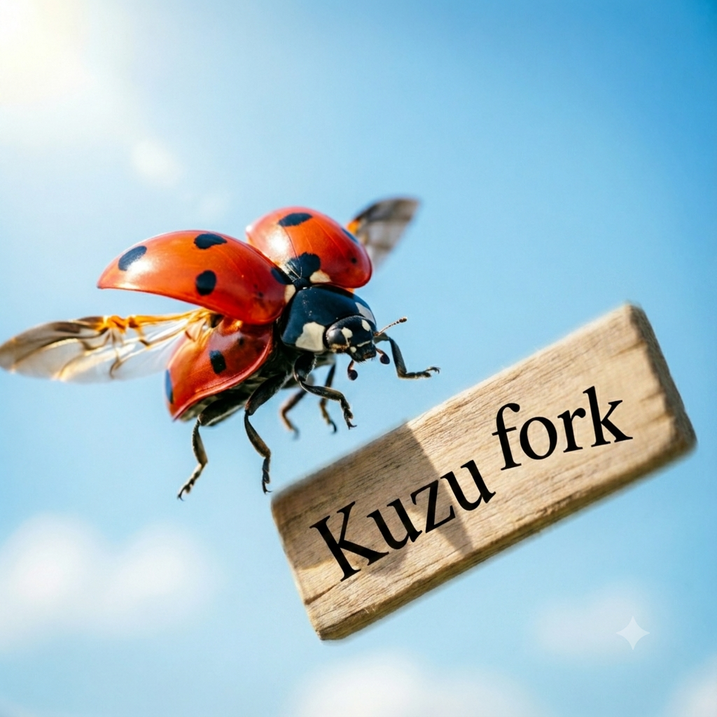 Ladybug Flying Solo